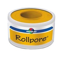 CEROTTO IN ROCCHETTO MASTER-AID ROLLPORE TESSUTO NON TESSUTO 5X2,5 - famajoy.it