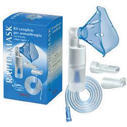 KIT COMPLETO PRONTEX RAPID MASK PER AEROSOLTERAPIA CON AMPOLLA PLASTICA +MASCHERA PER ADULTI +TUBO PRESSIONE +ACCESSORIO NASALE +BOCCHERUOLA - famajoy.it