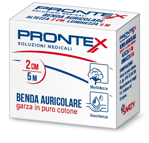 PRONTEX BENDA AURICOLARE 2 CM - famajoy.it