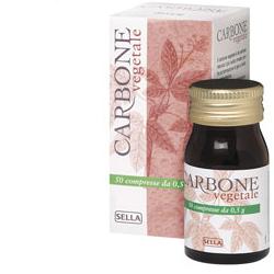 CARBONE VEGETALE 50 COMPRESSE - famajoy.it