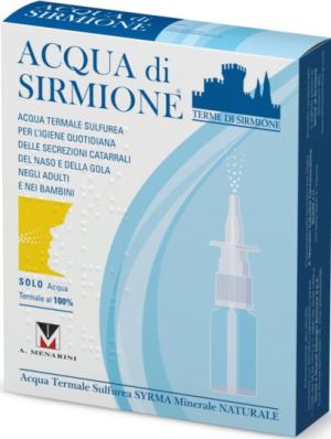 ACQUA SIRMIONE MINERALE NATURALE 6 FIALE 15 ML - famajoy.it