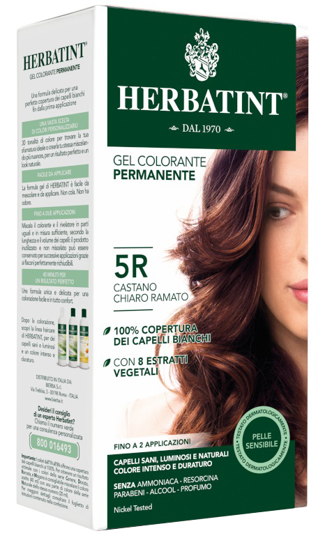 HERBATINT 5R CASTANO CHIARO RAMATO 150 ML - famajoy.it