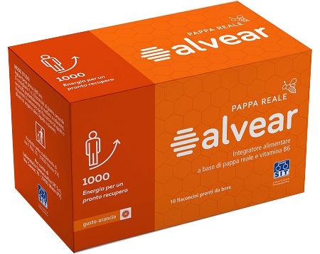 ALVEAR 1000 PAPPA REALE 10 FLACONCINI GUSTO ARANCIA - famajoy.it