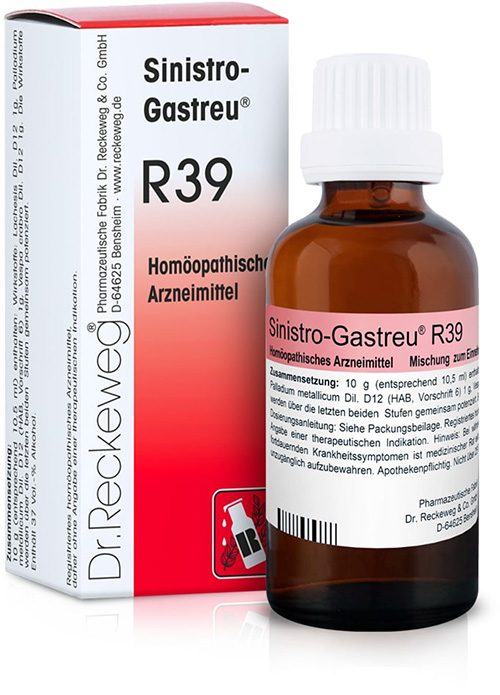 RECKEWEG R39 GOCCE 22 ML - famajoy.it