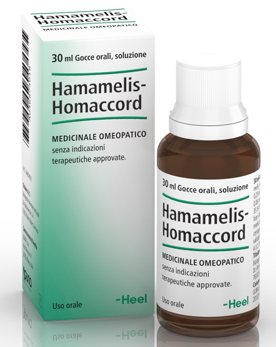 HEEL HAMAMELIS HOMACCORD GOCCE 30 ML - famajoy.it