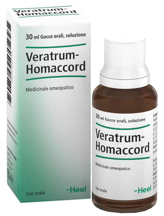 HEEL VERATRUM HOMACCORD GOCCE 30 ML - famajoy.it