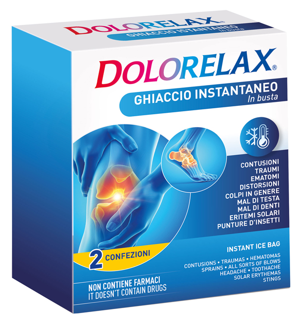 DOLORELAX ICE BAG GHIACCIO BUSTA 2 PEZZI - famajoy.it