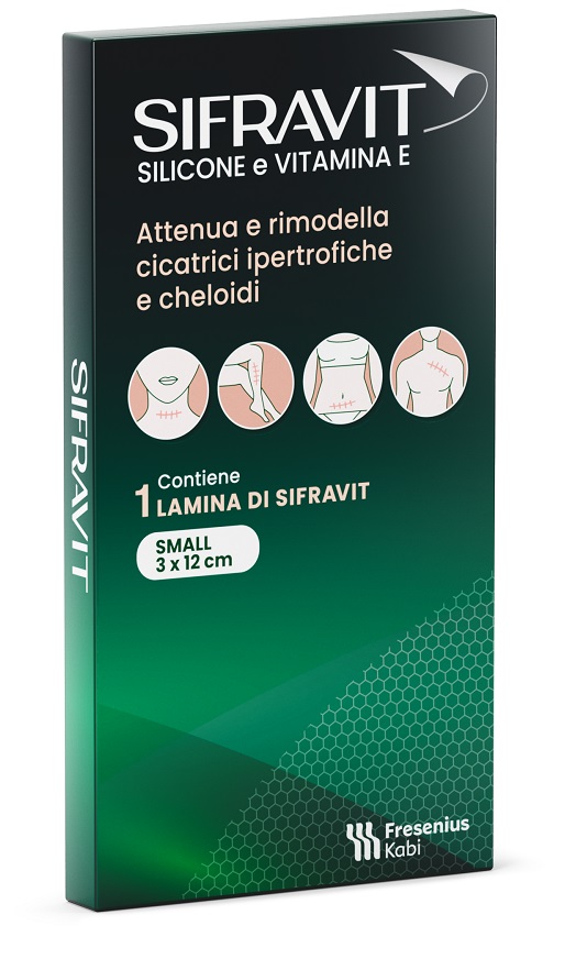 SIFRAVIT PLACCA SILICONE 3X12 CM SMALL 1 PEZZO - famajoy.it
