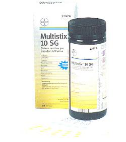 STRISCIA REATTIVA MULTITEST MULTISTIX 10SG 25 PEZZI - famajoy.it