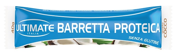 ULTIMATE BARRETTA PROTEICA COCCO 40 G 1 PEZZO - famajoy.it