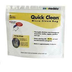 QUICK CLEAN SACCA PER STERILIZZAZIONE A MICROONDE 5 PEZZI - famajoy.it