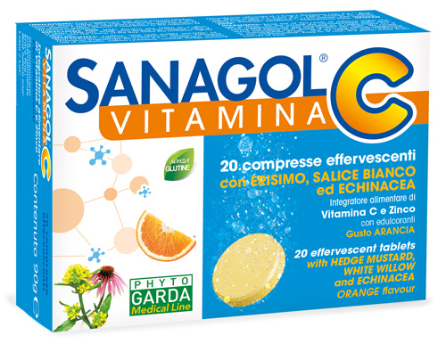 SANAGOL C 20 COMPRESSE EFFERVESCENTI - famajoy.it