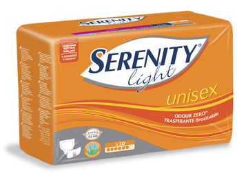 PANNOLONE PER INCONTINENZA SERENITY UNISEX 30 PEZZI - famajoy.it