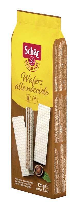 SCHAR WAFERS ALLE NOCCIOLE 125 G - famajoy.it