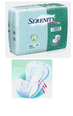 PANNOLONE PER INCONTINENZA A MUTANDINA SERENITY SOFTDRY+ ALOE MAXI MEDIUM 15 PEZZI - famajoy.it