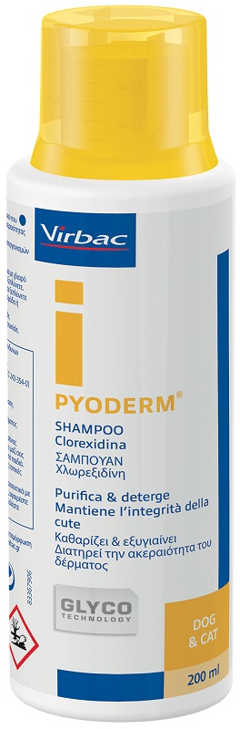 PYODERM SHAMPOO DERMATOLOGICO FLACONE 200 ML - famajoy.it