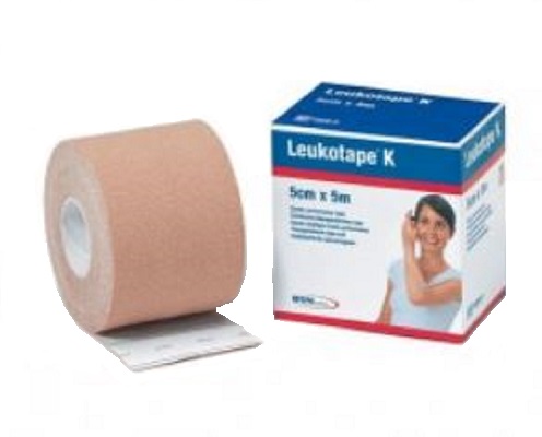 BENDA ADESIVA LEUKOTAPE K PER TAPING FISIOTERAPICO LARGHEZZA 5 CM LUNGHEZZA 5 M COLOR CARNE IN ROTOLO - famajoy.it