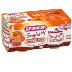 PLASMON SUGHETTO RAGU' DI MANZO 80 G X 2 PEZZI - famajoy.it