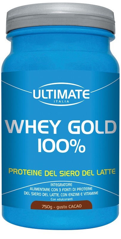 ULTIMATE WHEY GOLD 100 % CACAO 750 G - famajoy.it