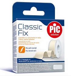 CEROTTO IN ROCCHETTO PIC CLASSIC FIX TELA BIANCO 2,5X500 CM FUSTELLA - famajoy.it