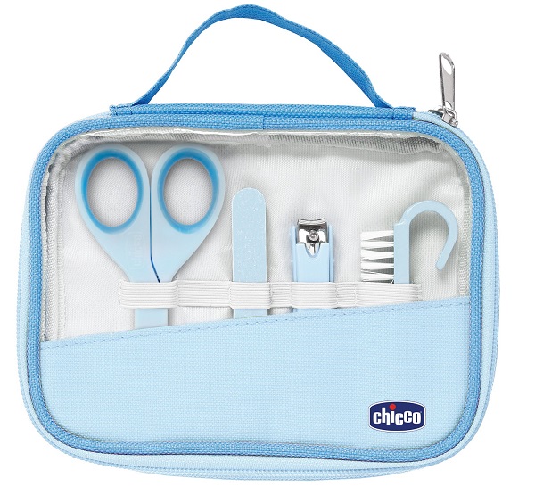 CHICCO SET UNGHIE BAMBINO AZZURRO-VERDE - famajoy.it