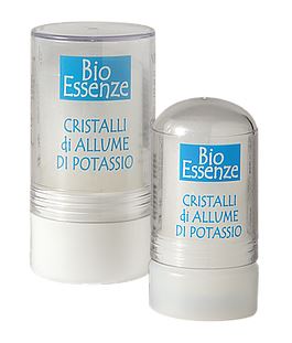 BIO ESSENZE ALLUME DI POTASSIO CRISTALLI 115 G - famajoy.it