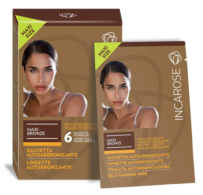 INCAROSE MAXI BRONZE 6 SALVIETTE VEG* - famajoy.it