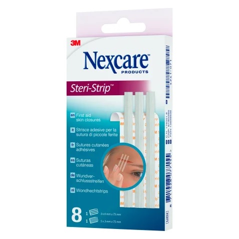 CEROTTO PER SUTURA NEXCARE STERISTRIP 6X75 MM + 3X75 MM - famajoy.it