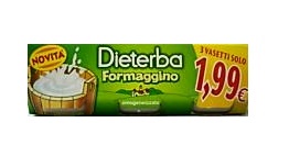 DIETERBA OMOGENEIZZATO FORMAGGINO 3 PEZZI 80 G - famajoy.it