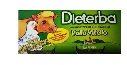 DIETERBA OMOGENEIZZATO VITELLO POLLO 3 PEZZI 80 G - famajoy.it