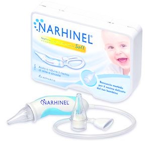 ASPIRATORE NASALE NARHINEL SOFT 1 PEZZO + 2 RICAMBI - famajoy.it