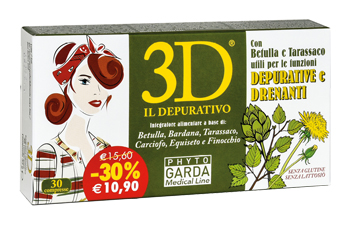 3D IL DEPURATIVO 30 COMPRESSE - famajoy.it