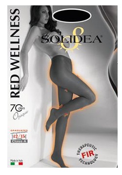 RED WELLNESS 70 OPAQUE COLLANT NERO 1S - famajoy.it