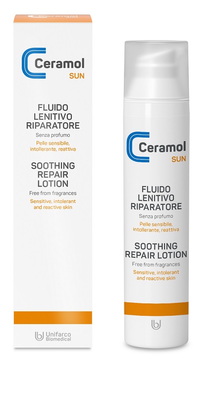 CERAMOL SUN FLUIDO LENITIVO 100 ML - famajoy.it