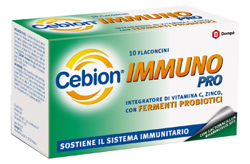 CEBION IMMUNO PRO 10 FLACONCINI 10 ML - famajoy.it