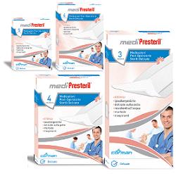 MEDICAZIONE POST OPERATORIA MEDIPRESTERIL DELICATA TNT 10X25CM 3 PEZZI - famajoy.it