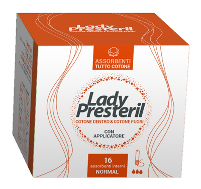 LADY PRESTERIL ASSORBENTI INTERNI NORMAL 16 PEZZI - famajoy.it