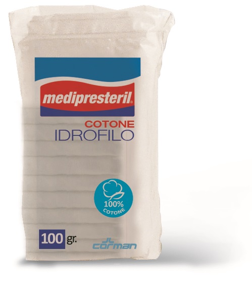 COTONE IDROFILO FU MEDIPRESTERIL CONFEZIONE DA 100GRAMMI - famajoy.it