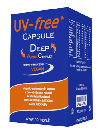 NORMON UV FREE 30 CAPSULE - famajoy.it