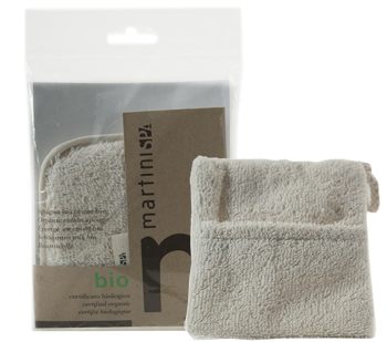 GUANTO PORTASAPONE IN COTONE BIOLOGICO 1 PEZZO - famajoy.it