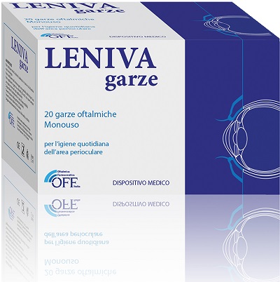 LENIVA GARZE OFTALMICHE 20 PEZZI - famajoy.it