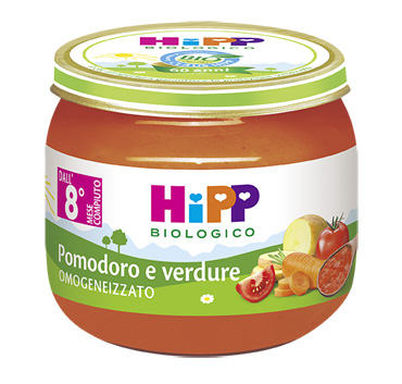 HIPP BIO HIPP BIO OMOGENEIZZATO SUGO POMODORO VERDURE 2X80 G - famajoy.it