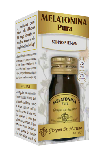 MELATONINA PURA 75 PASTIGLIE - famajoy.it
