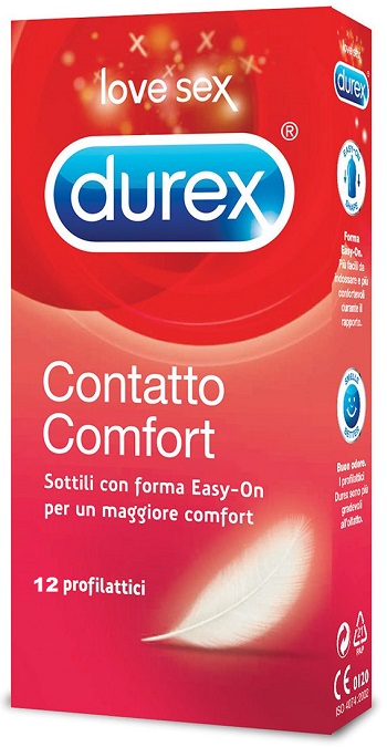 PROFILATTICO DUREX CONTATTO COMFORT 12 PEZZI - famajoy.it