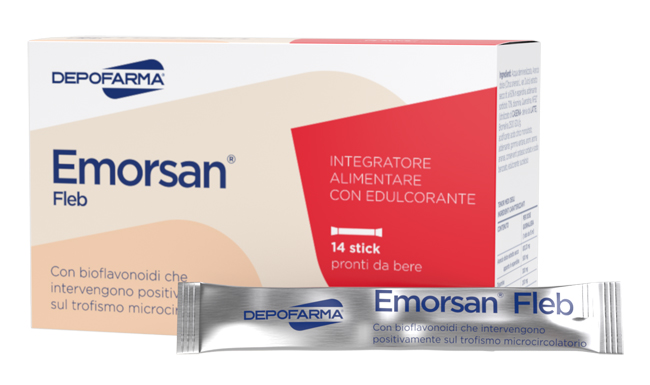 EMORSAN FLEB 14 STICK PACK DA 15 ML - famajoy.it