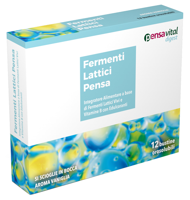 FERMENTI LATTICI VIVI E VITAMINE B 12 VANIGLIA BUSTINE OROSOLUBILI - famajoy.it