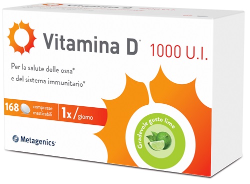VITAMINA D 1000 UI 168 COMPRESSE MASTICABILI - famajoy.it