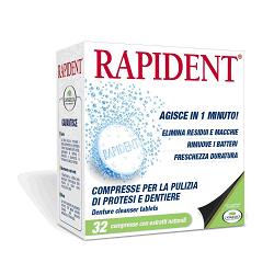 RAPIDENT COMPRESSE 32 PEZZI - famajoy.it