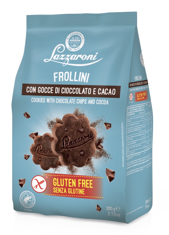 FROLLINI CACAO GOCCE CIOCCOLATO 200G - famajoy.it