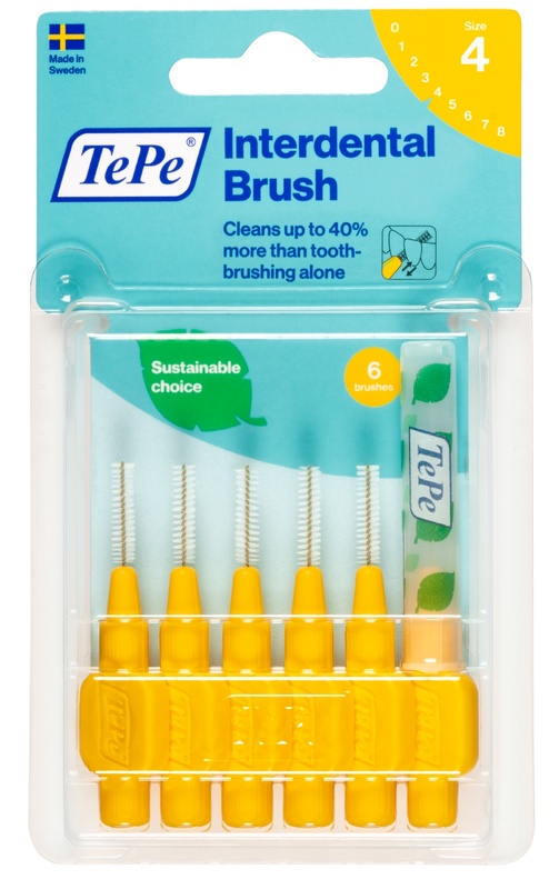 TEPE SCOVOLINO GIALLO 0,7 MM 6 PEZZI - famajoy.it